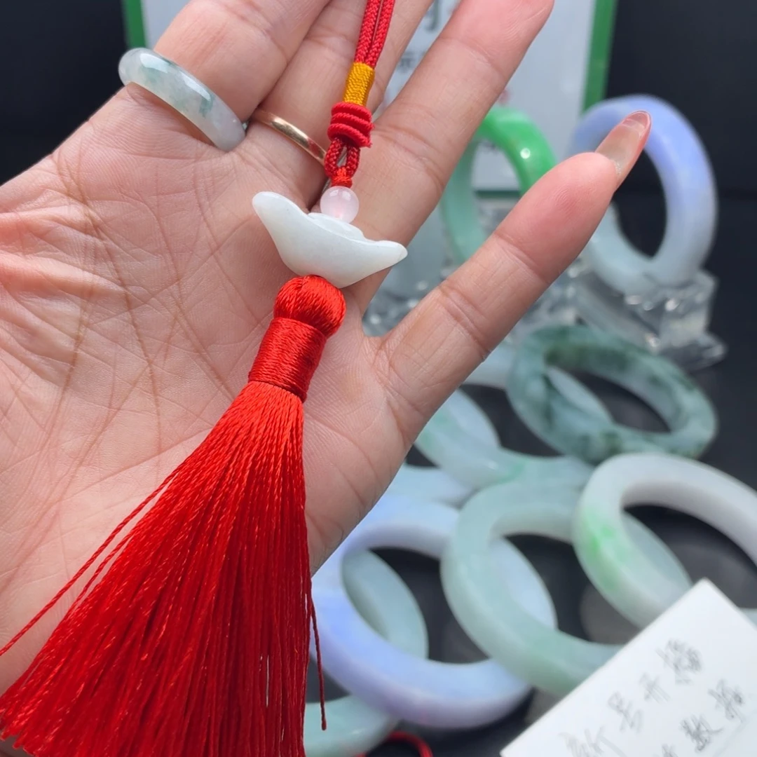 满***絮定制翡翠未镶嵌正圈天然翡翠手串多样性发货
