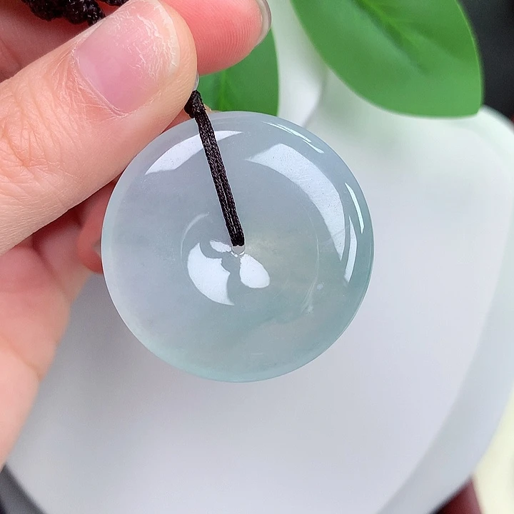 颈饰未镶嵌翡翠64:35.5-5.6mm