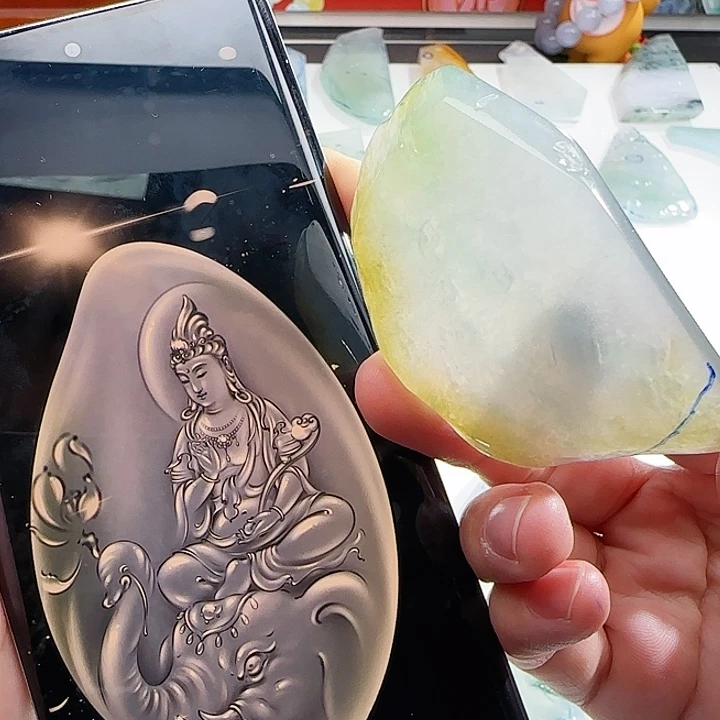 定制翡翠未镶嵌翡翠定制