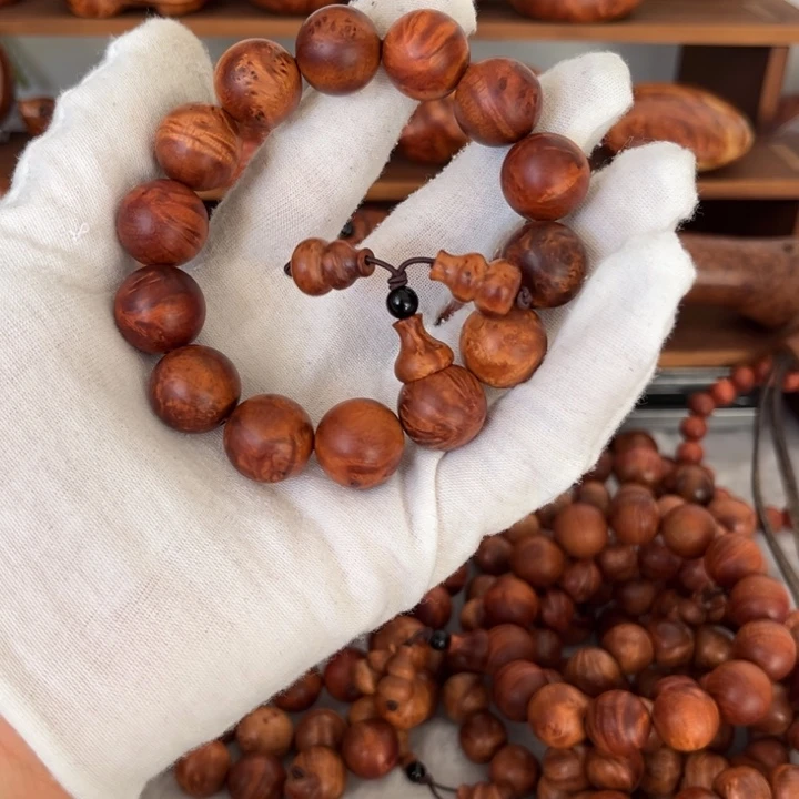 木质非金属火琉璃16手串