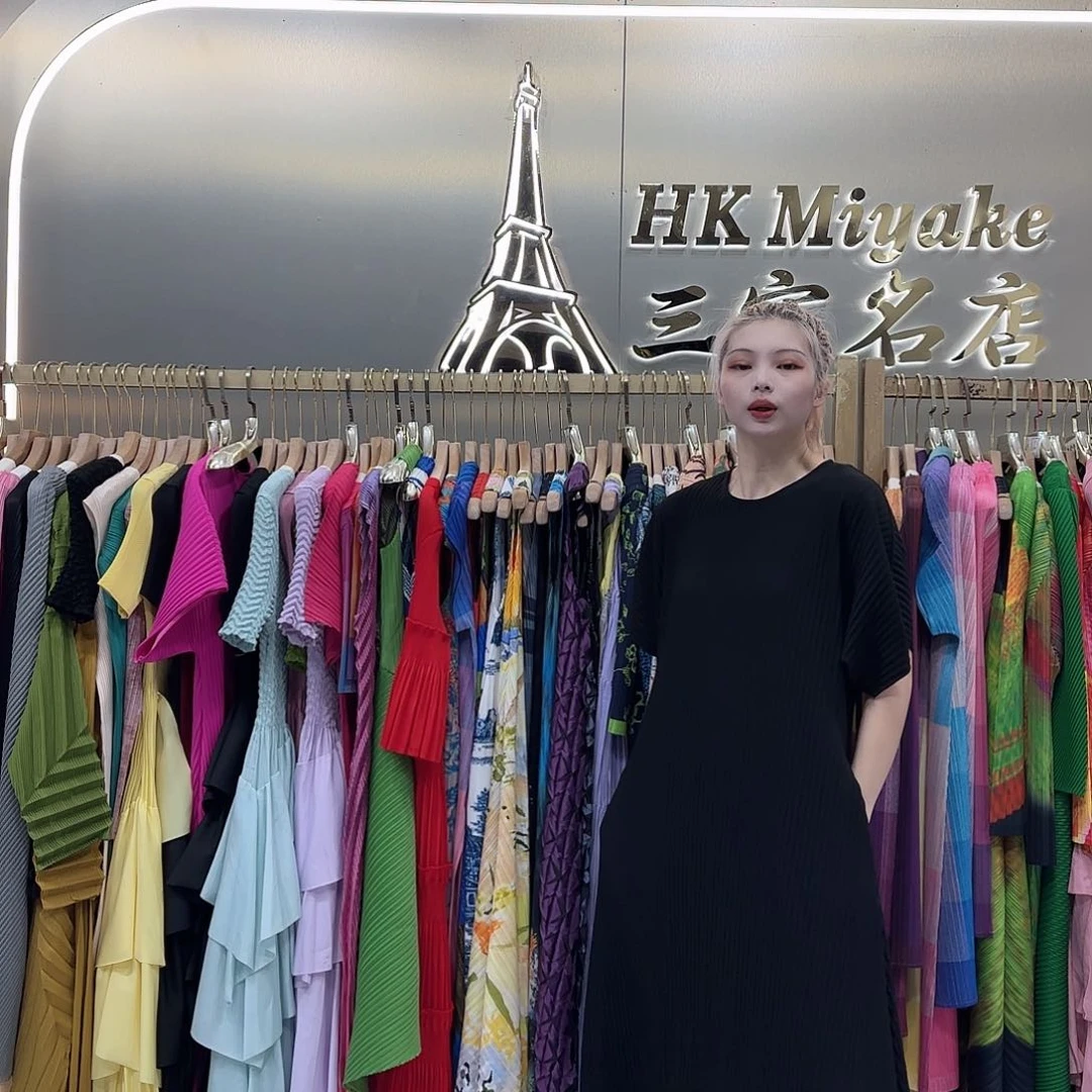 套头粗牙签连衣裙