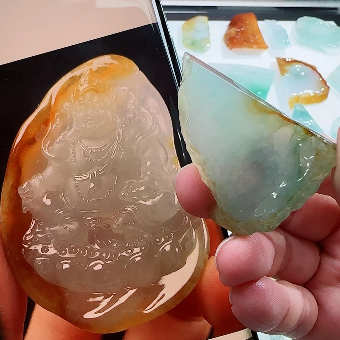 定制翡翠未镶嵌翡翠定制