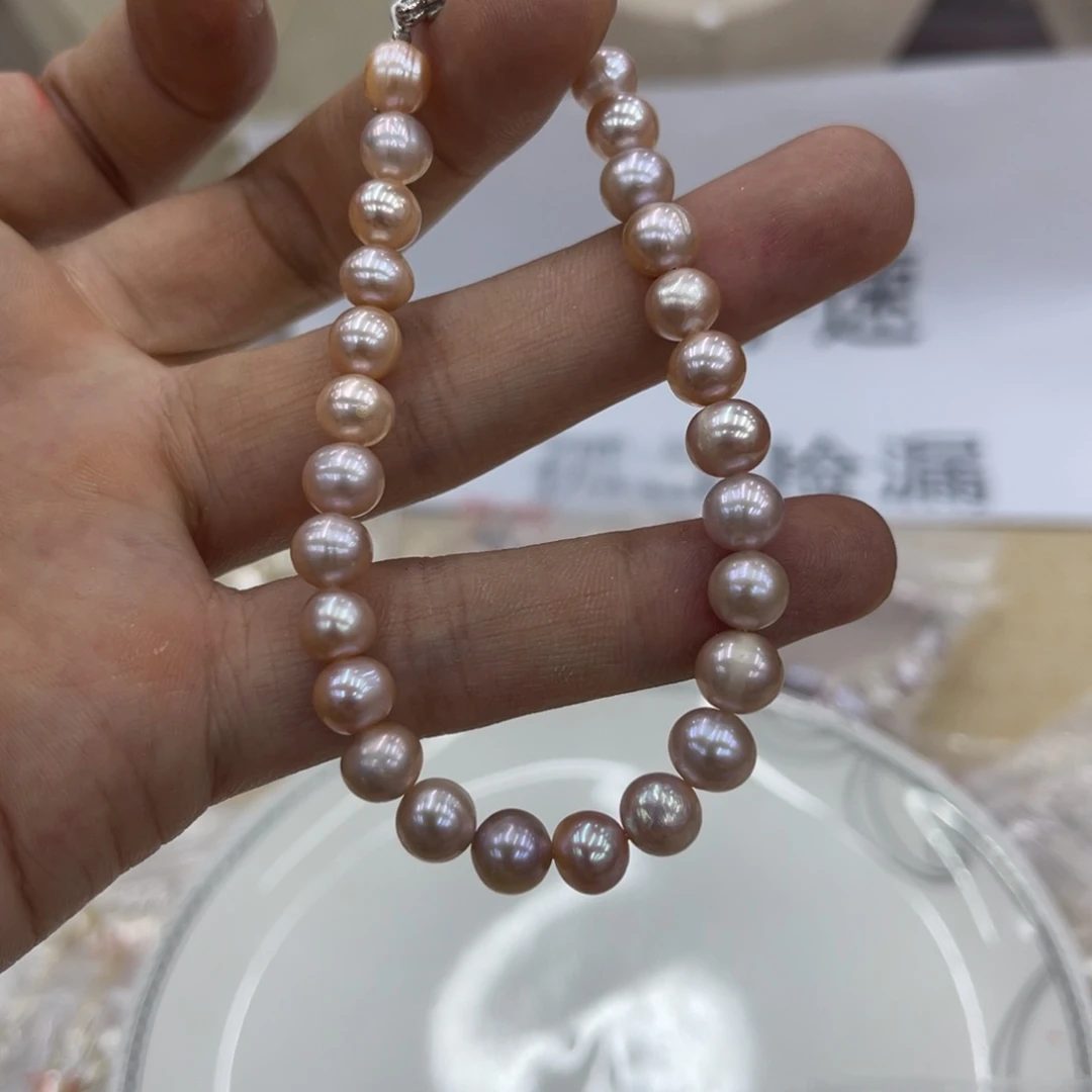 淡水珍珠合金颈饰02101