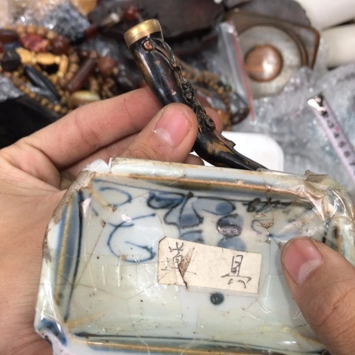 陶瓷孤品单件车里拍