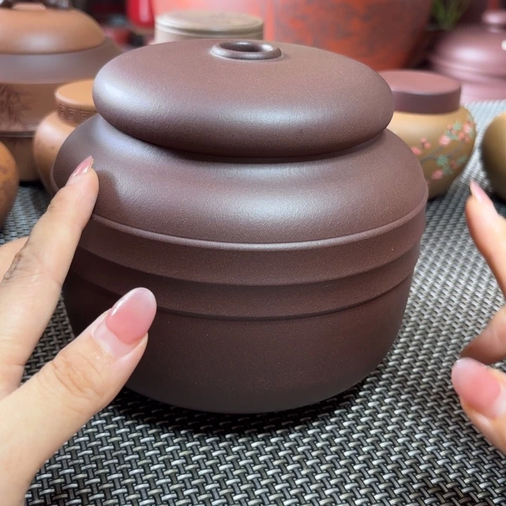 紫砂茶叶罐中高端紫砂茶叶罐