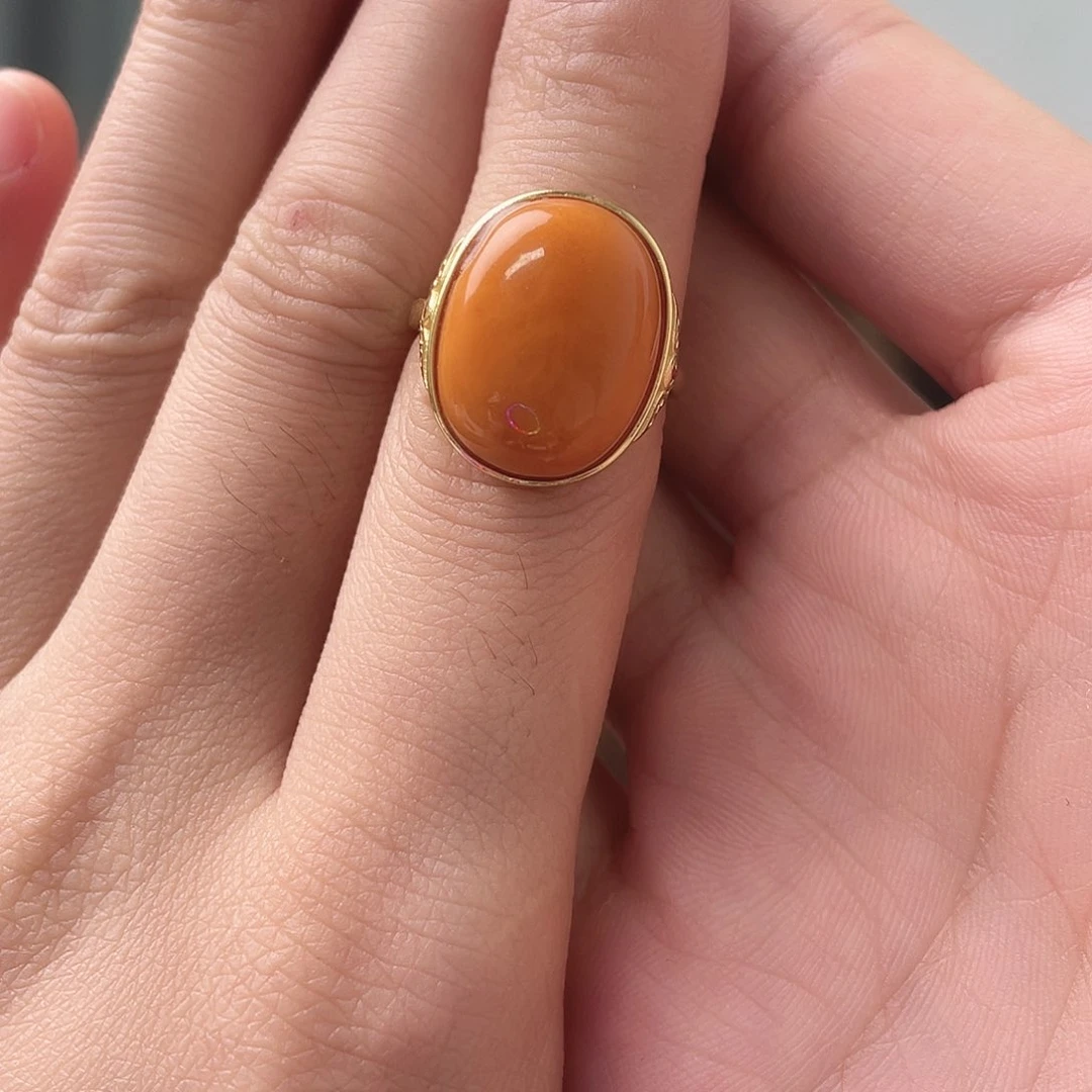 未镶嵌琥珀珠宝奇石