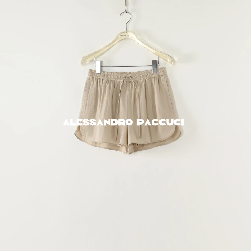 AP洛哥52127KD【黑标系列】韩国进口棉酵素水洗做旧松紧腰休闲短裤