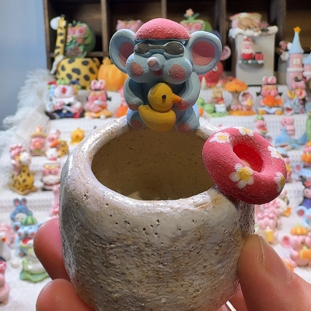 厂家直销手工花盆摆件