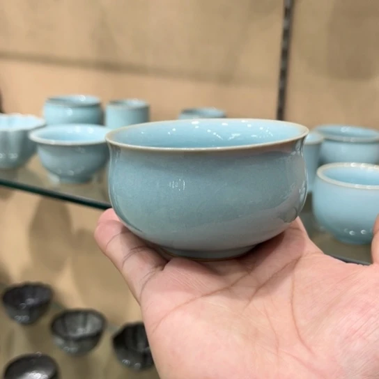 瓷片陶瓷茶具汝瓷茶具