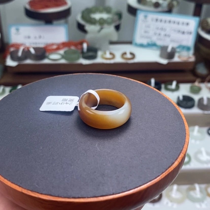 【闪购商品】未镶嵌戒指和田玉  和田玉戒21-5
