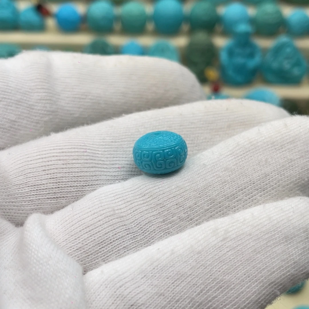 绿松石未镶嵌颈饰卡11-8