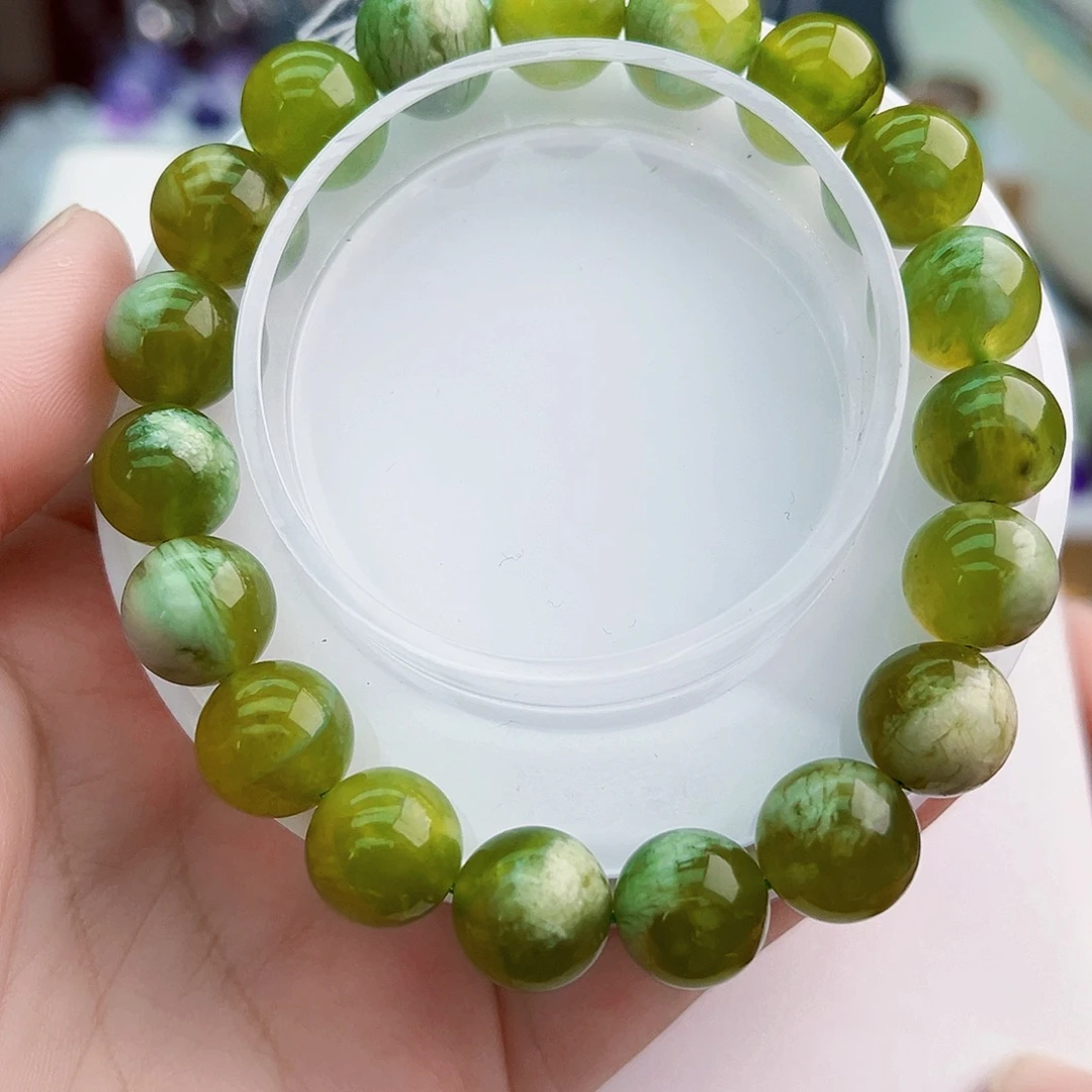 石英质玉未镶嵌手串天然保真