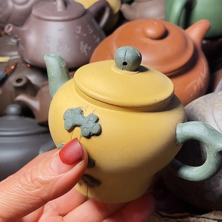 全手工制作宜兴紫砂茶壶