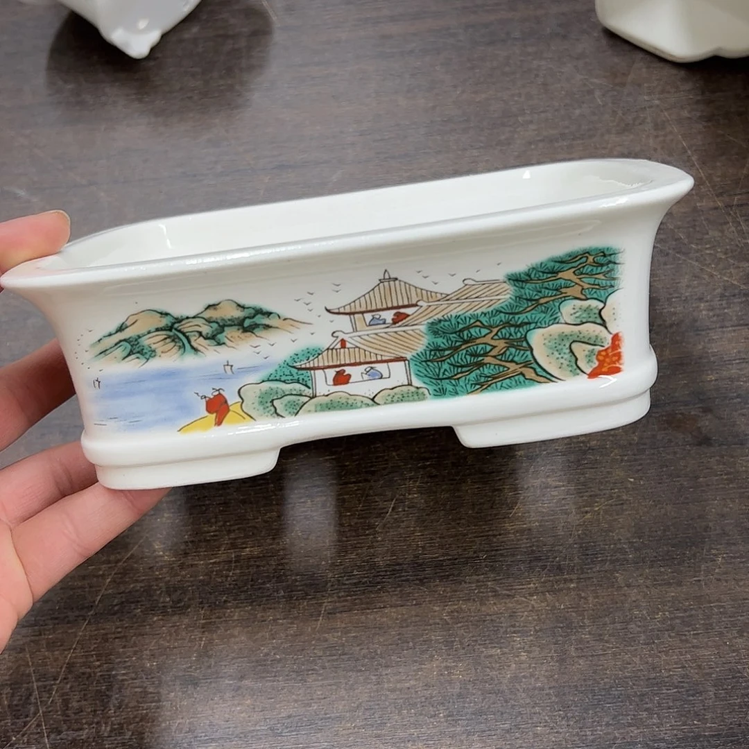 紫砂花盆281号瑕疵18/14/5.5cn