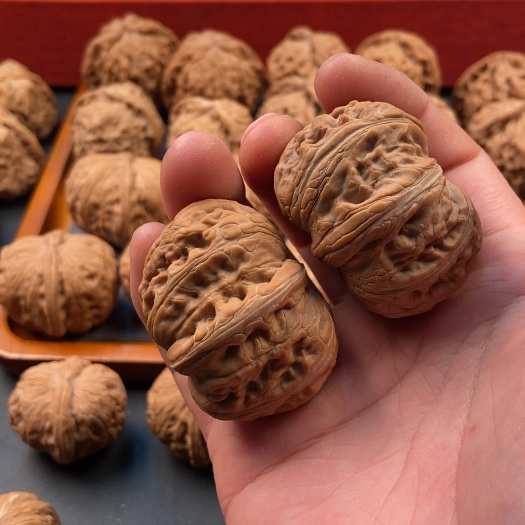 蔻***子吊坠文玩核桃元宝全品45
