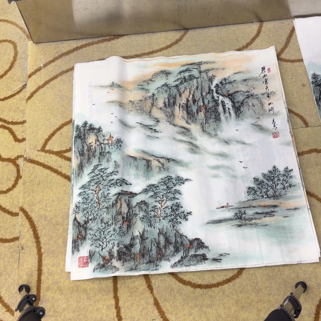 国画杨志杰四尺斗方艺