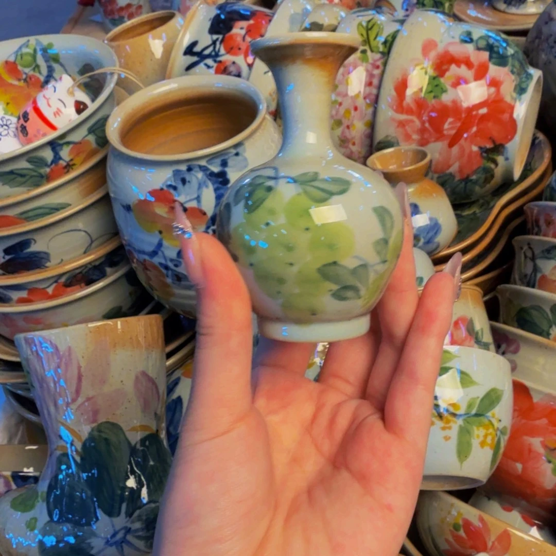 瓷片景德镇陶瓷手工手绘