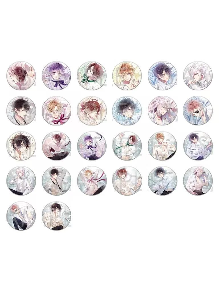 【代拆】魔鬼恋人香水系列圆徽章 拍立得 盲盒