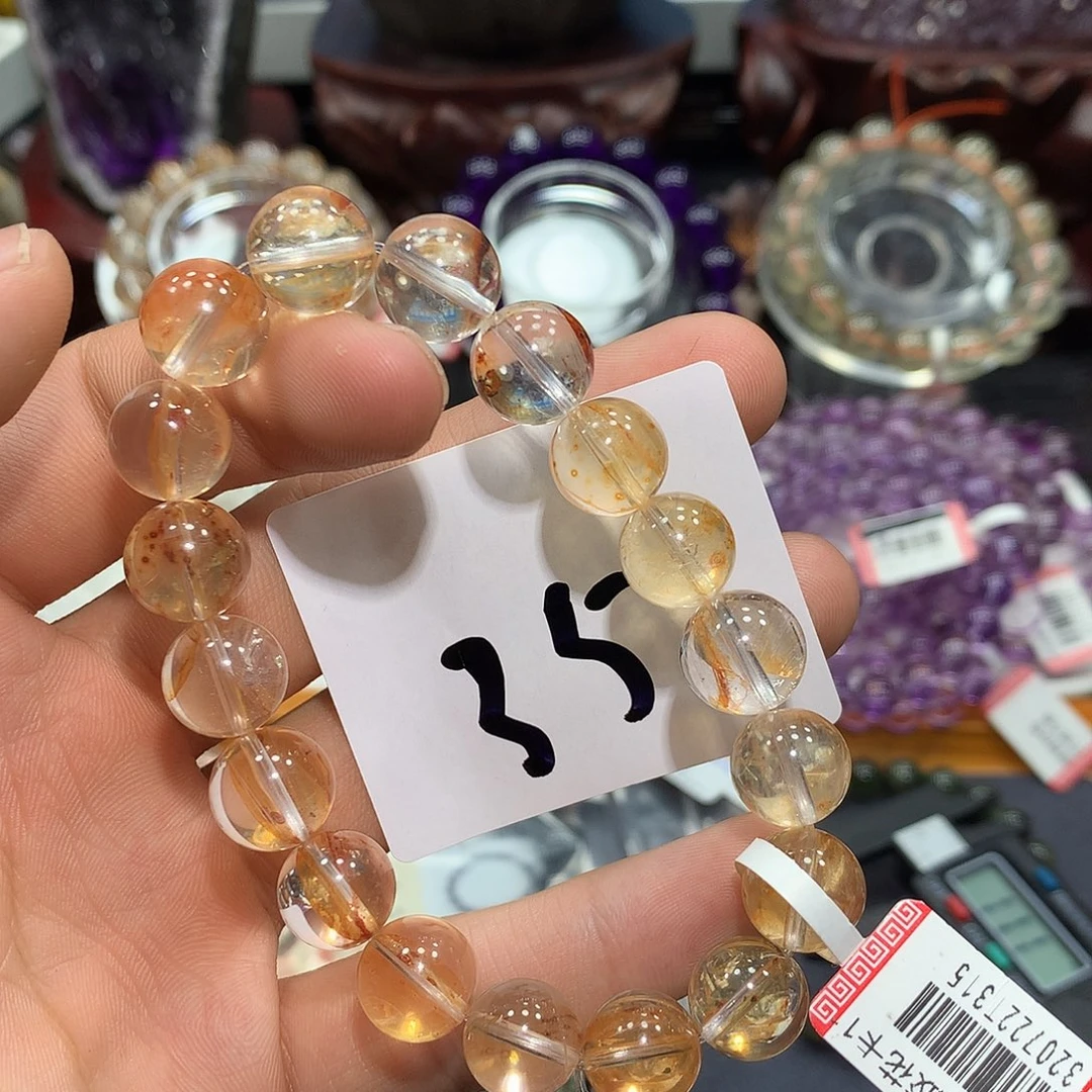 水晶手链未镶嵌天然