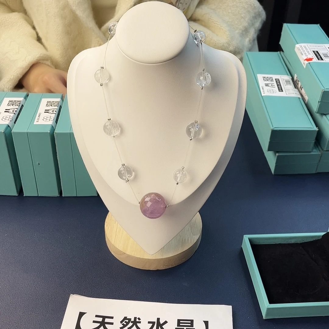 水晶银S925镶嵌手链