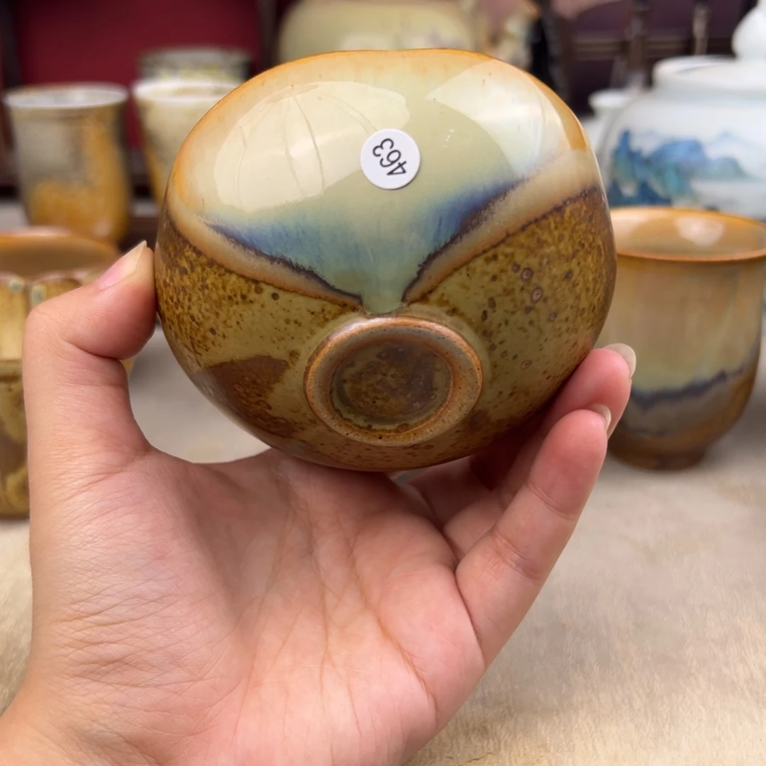 杯纯手工柴烧主人杯