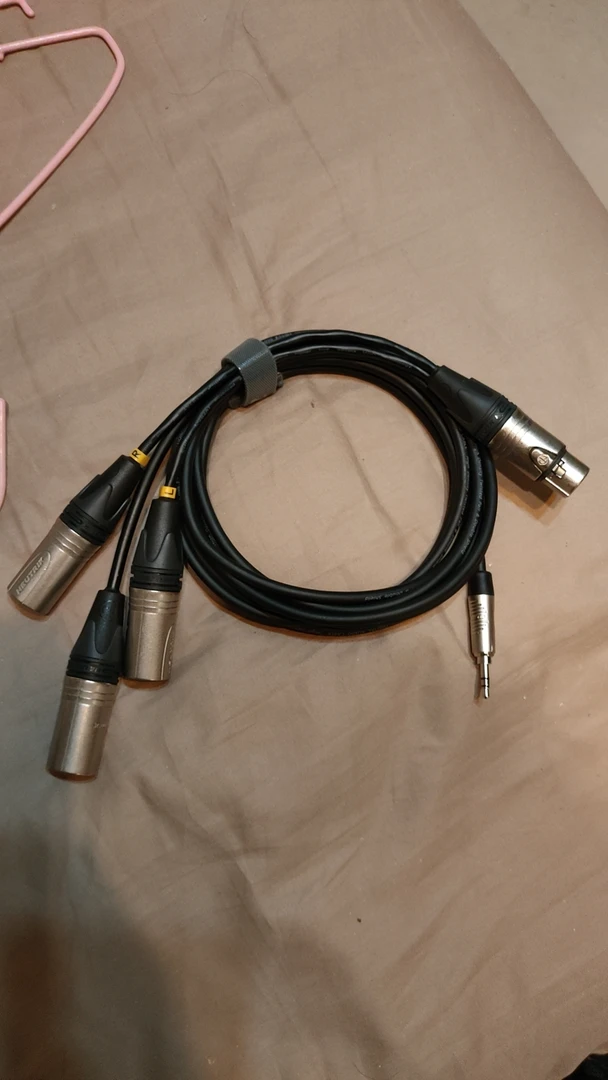 纽崔克音频线，佳耐美l-2b2at，千住纯银3%焊锡，原装正品假一赔三