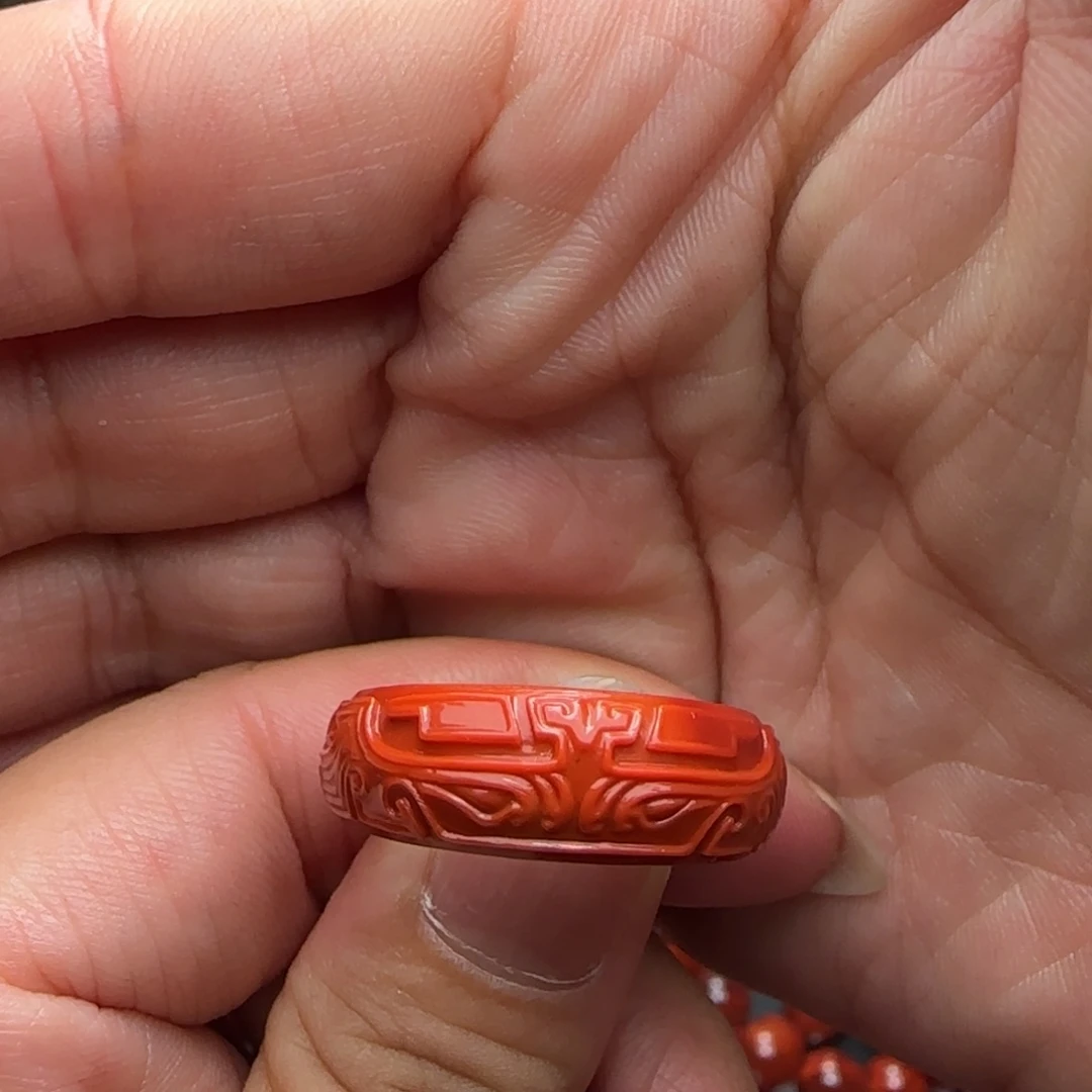 凯***哥南红玛瑙未镶嵌手串