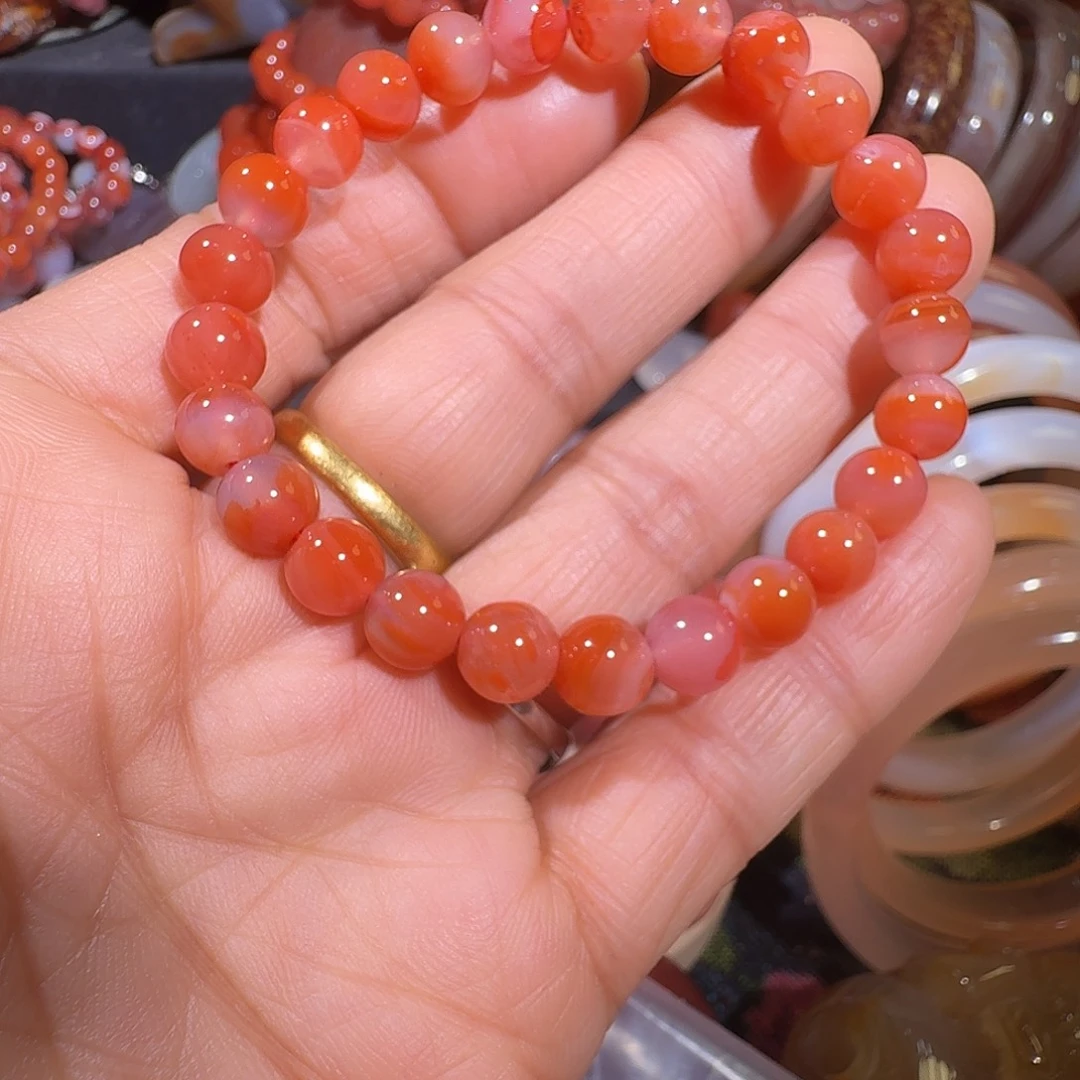 玛瑙/玉髓未镶嵌手链