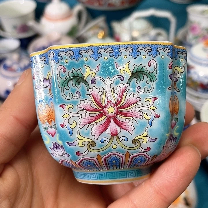 景德镇陶瓷主人杯234555