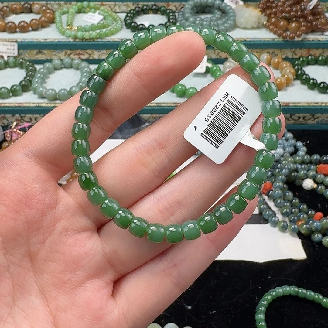 和田玉手串未镶嵌