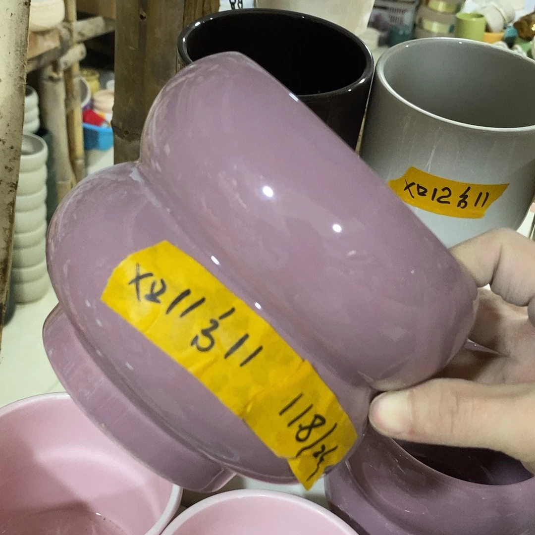 杯子陶陶盆有孔 瑕疵介意勿拍