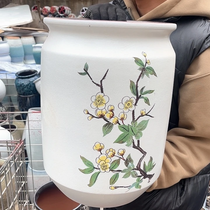 红陶微瑕口径26高度37