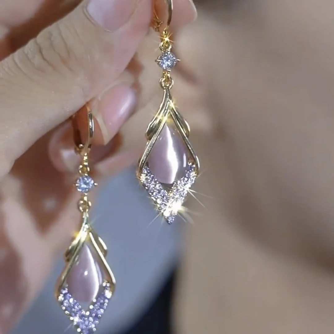 铜合金耳饰 【气质佳人】时尚气质百搭耳环