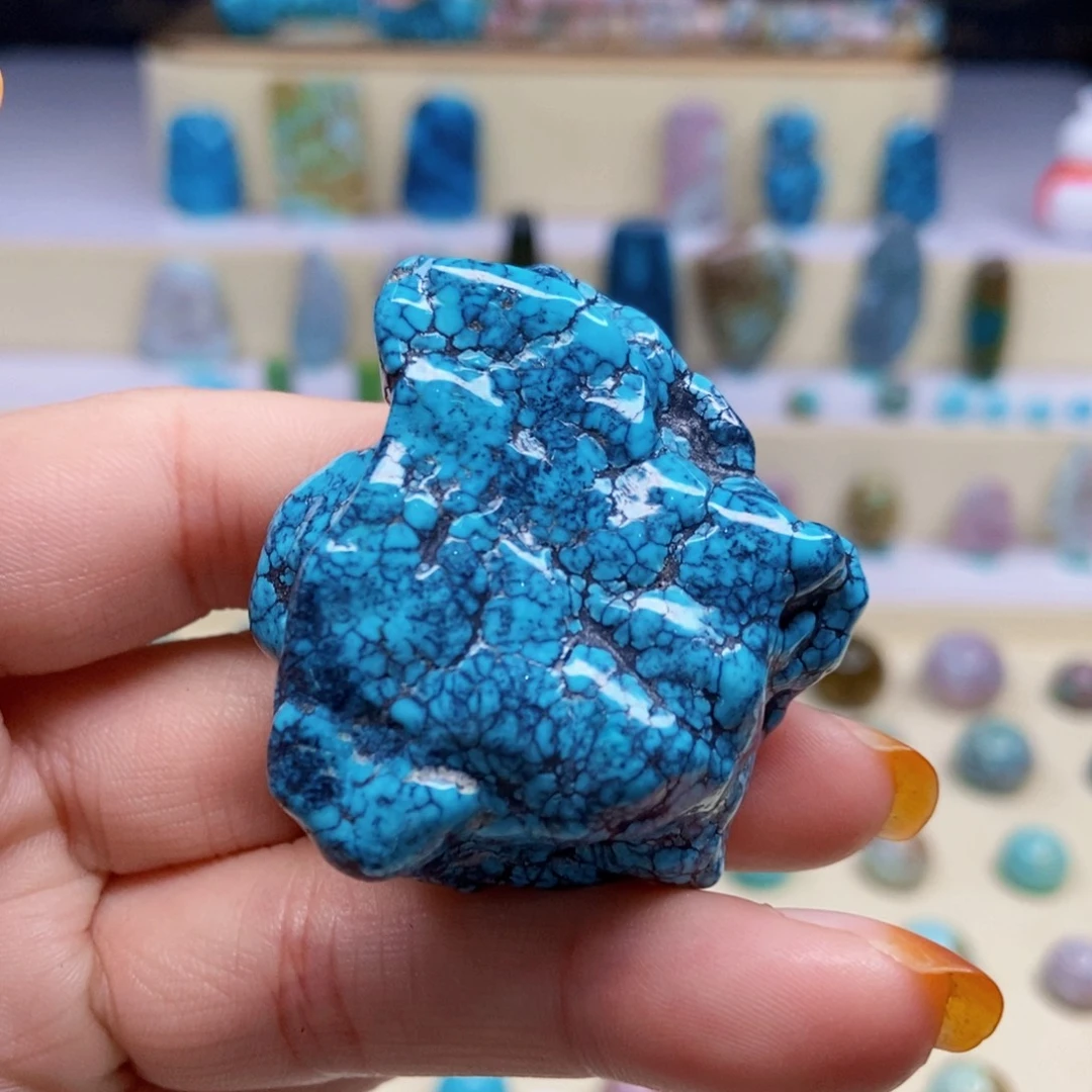 【闪购商品】未镶嵌绿松石珠宝奇石