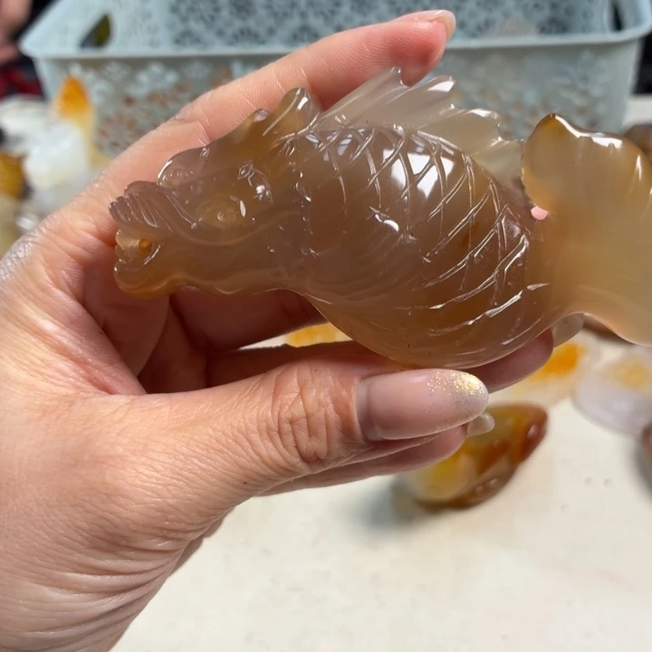 玛瑙/玉髓未镶嵌吊坠(不含链)