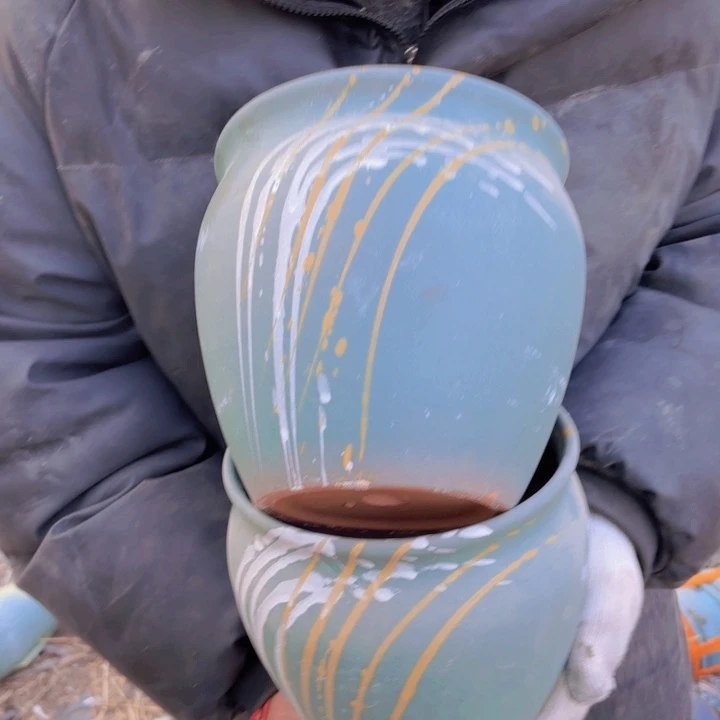 红陶口径 高度 花盆17 18