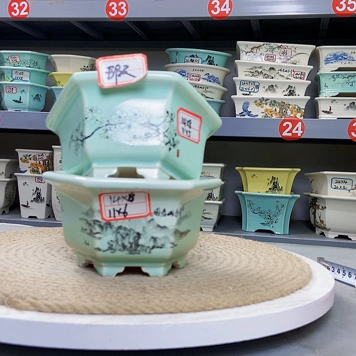 紫砂紫砂花盆5526