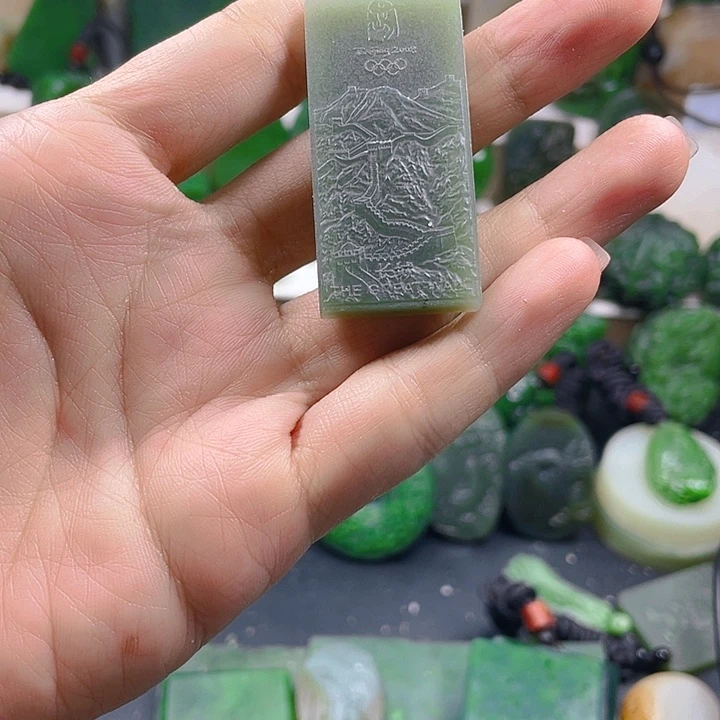 未镶嵌和田玉珠宝半成品