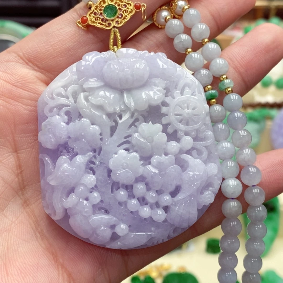 颈饰未镶嵌翡翠翡翠吊坠