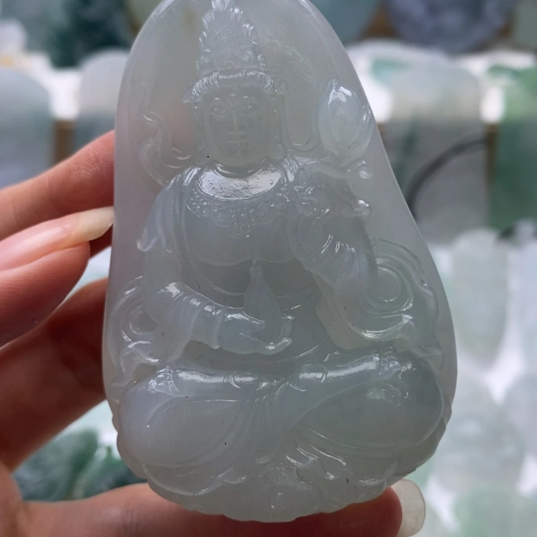 未镶嵌定制翡翠?****蝉毛货无鉴赏期