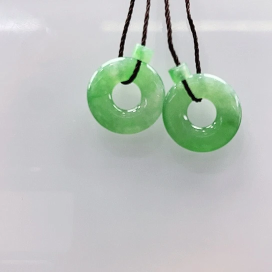 未镶嵌翡翠耳饰花件