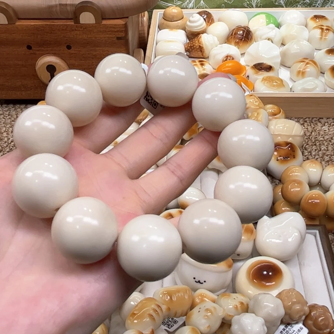 菩提根/象牙果手串9.27.13象牙果老师傅圆珠微瑕