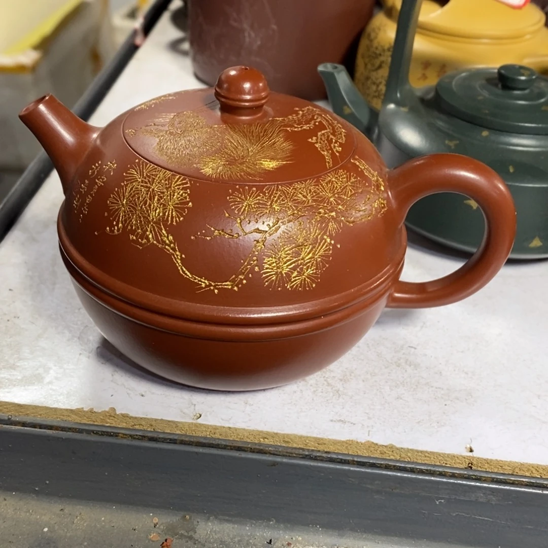 紫砂茶壶原矿手工98