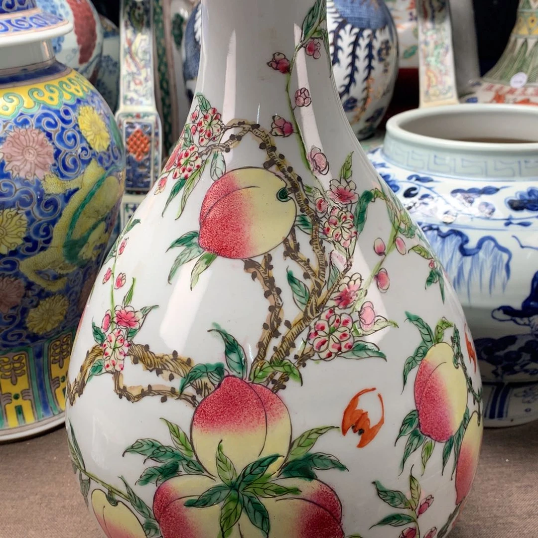 摆件底槽青旧藏瓷器旧藏瓷器