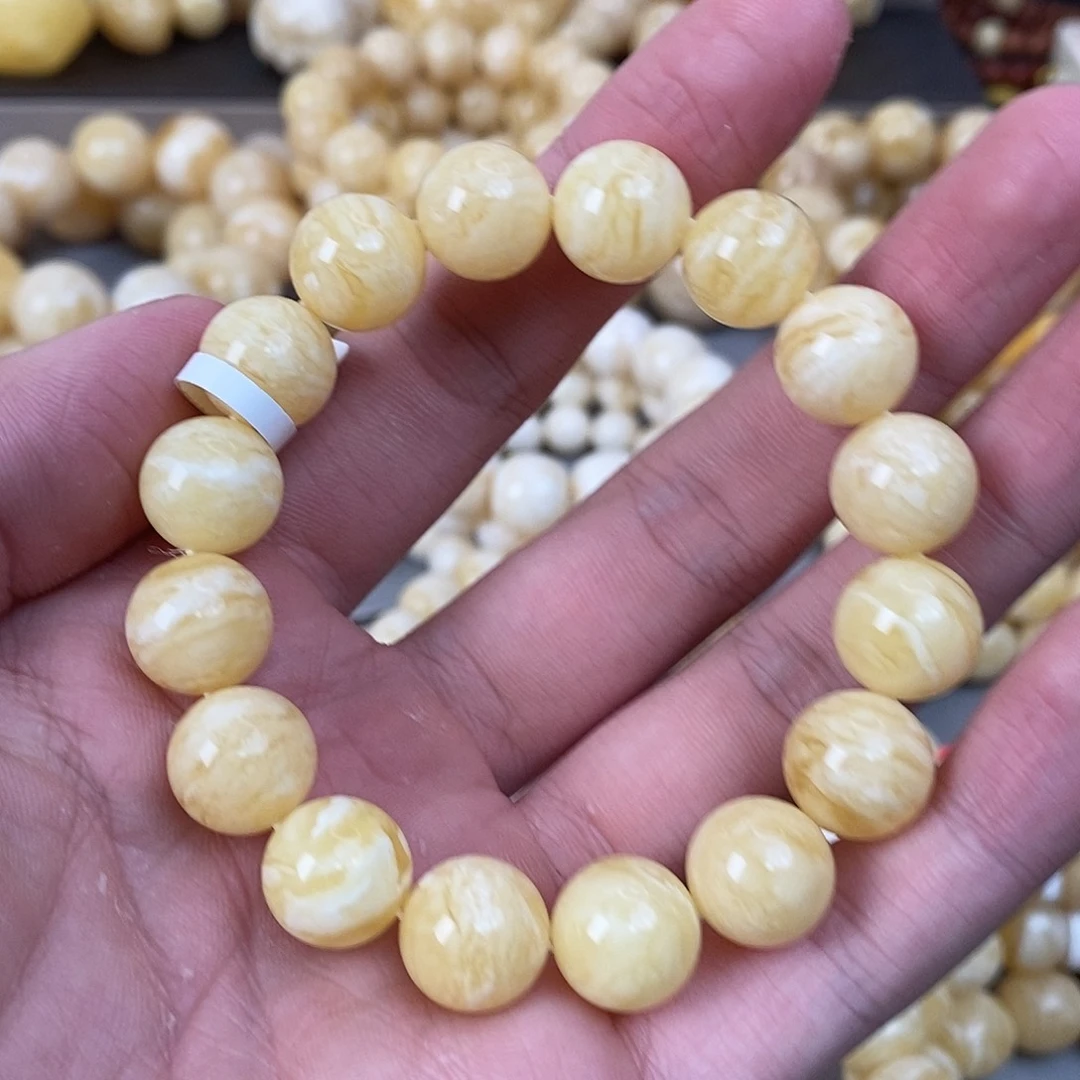 蜜蜡未镶嵌珠宝奇石12mm➕ 18.3g