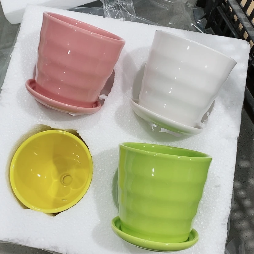 【闪购商品】陶瓷陶瓷花盆，多肉花盆