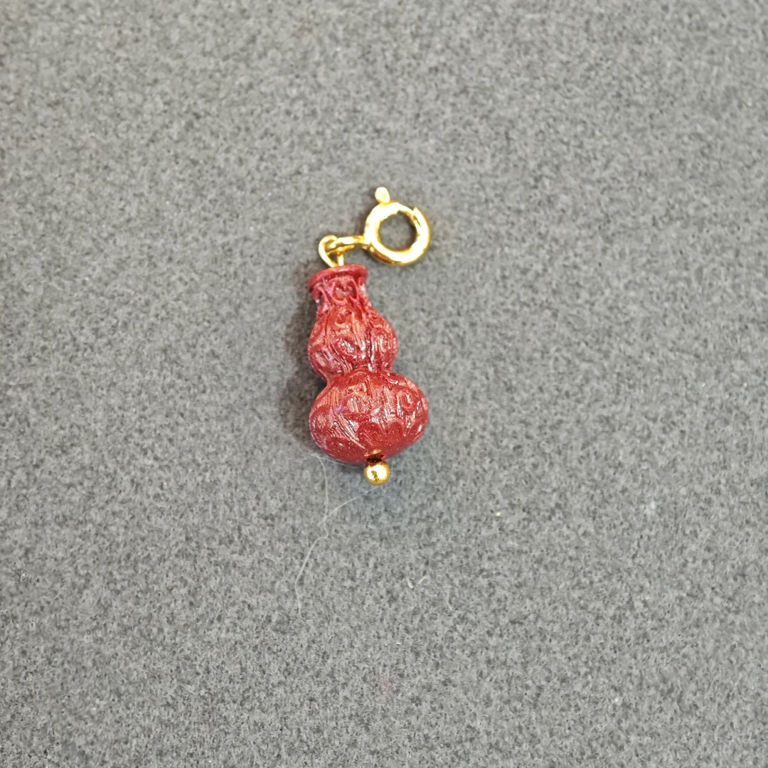 含辰砂工艺品紫金朱砂葫芦吊坠3333