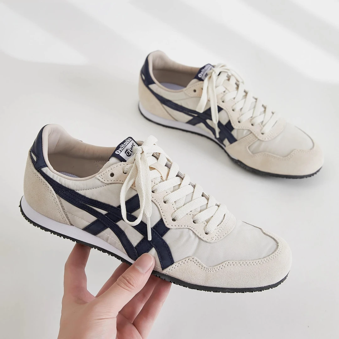 鬼塚虎SERRANO超轻款休闲鞋情侣款潮牌时尚百搭舒适1183B400-200