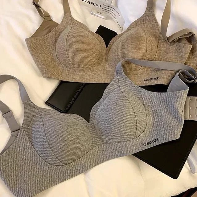 秋冬内衣女大胸显小提拉聚拢收副乳防下垂2025新爆款女士文胸舒适