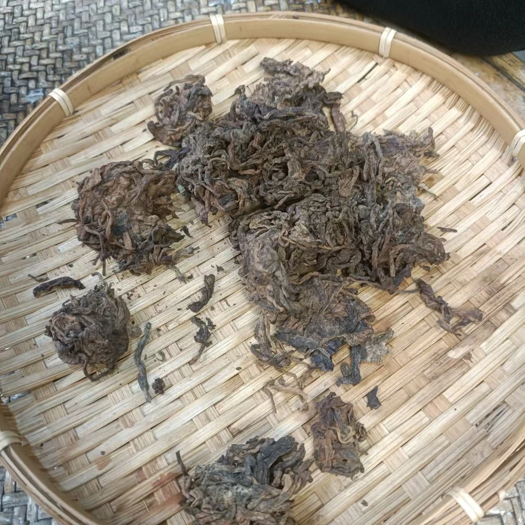 【88号】2021年绿水塘老茶头 熟茶  200克